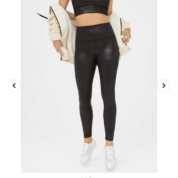 NWT Aerie Offline Crackle Legging - Brown XS - Picture 1 of 6